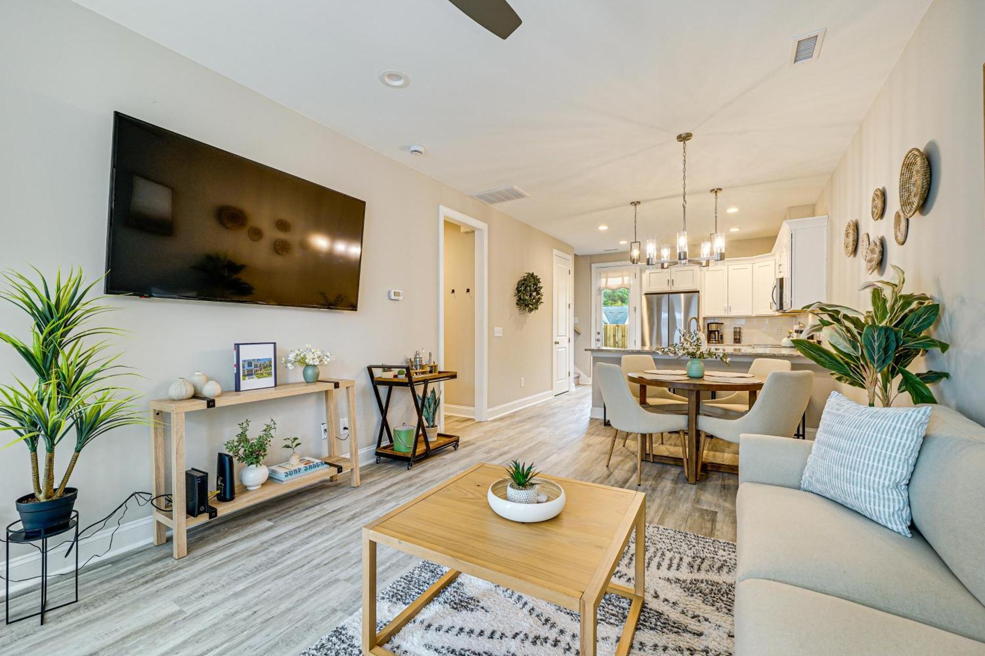 4 Mi To Wrightsville Beach Townhome In Wilmington Dış mekan fotoğraf